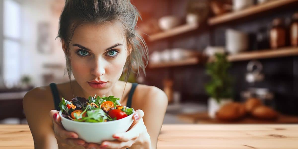 Perché mangiare solo insalata a cena può essere un errore (e cosa aggiungere per sentirsi sazi)