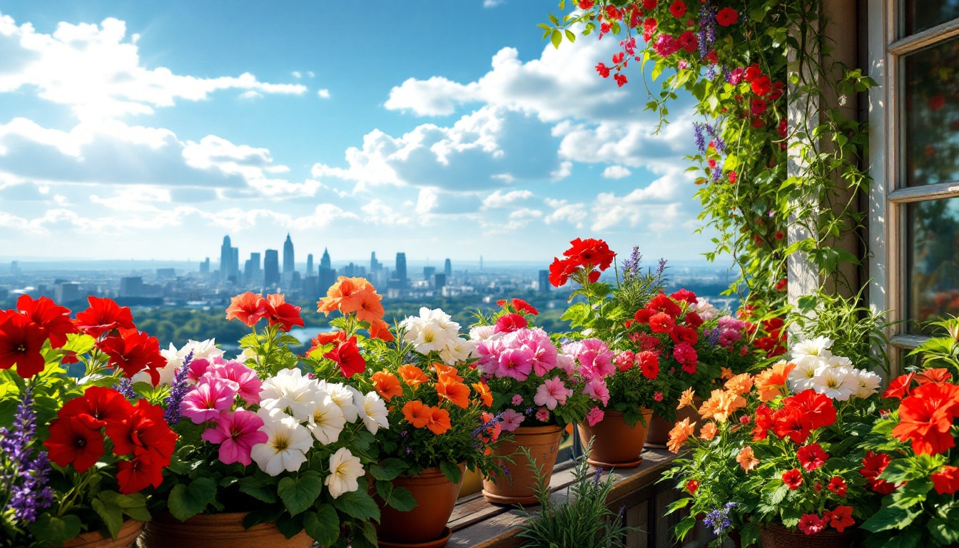 Alcuni consigli per mettere i gerani sul balcone: come garantire una fioritura prolungata