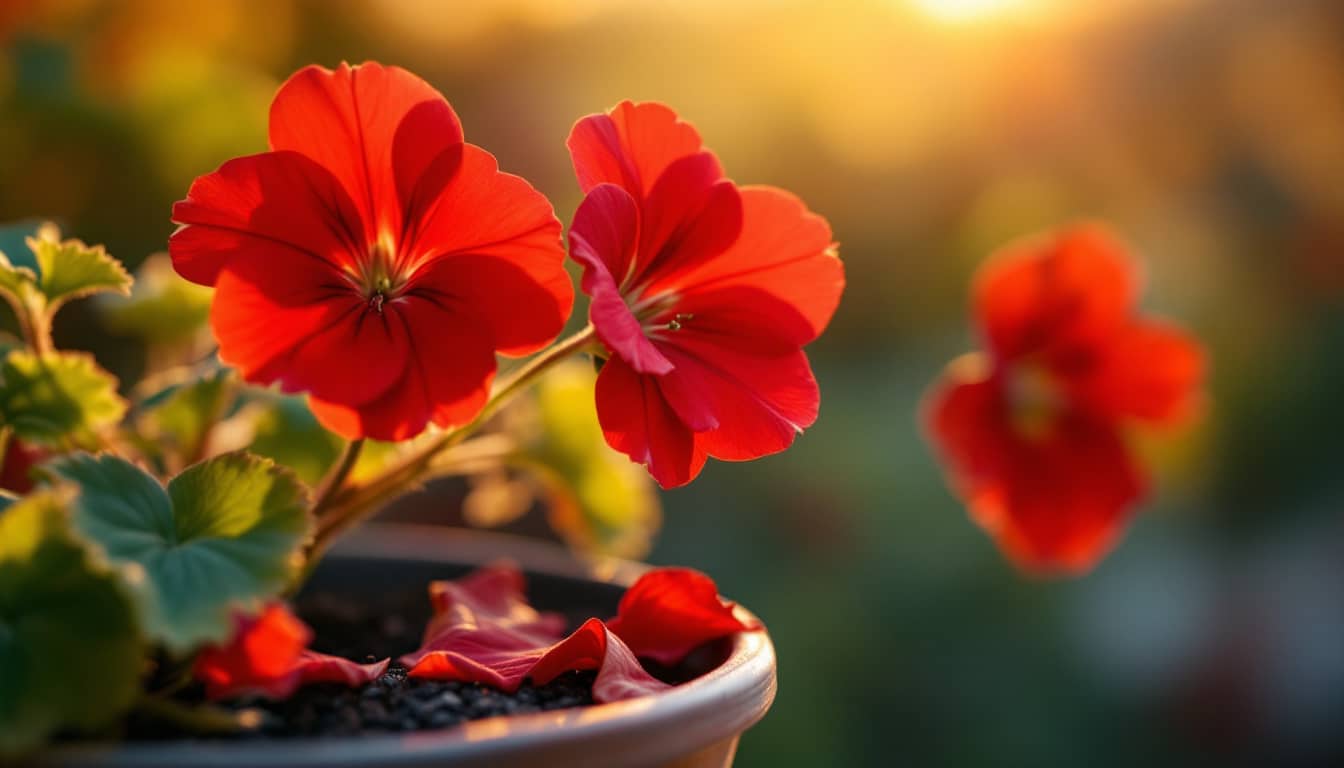 Perché il mio geranio perde i fiori? Scopri le possibili cause e soluzioni